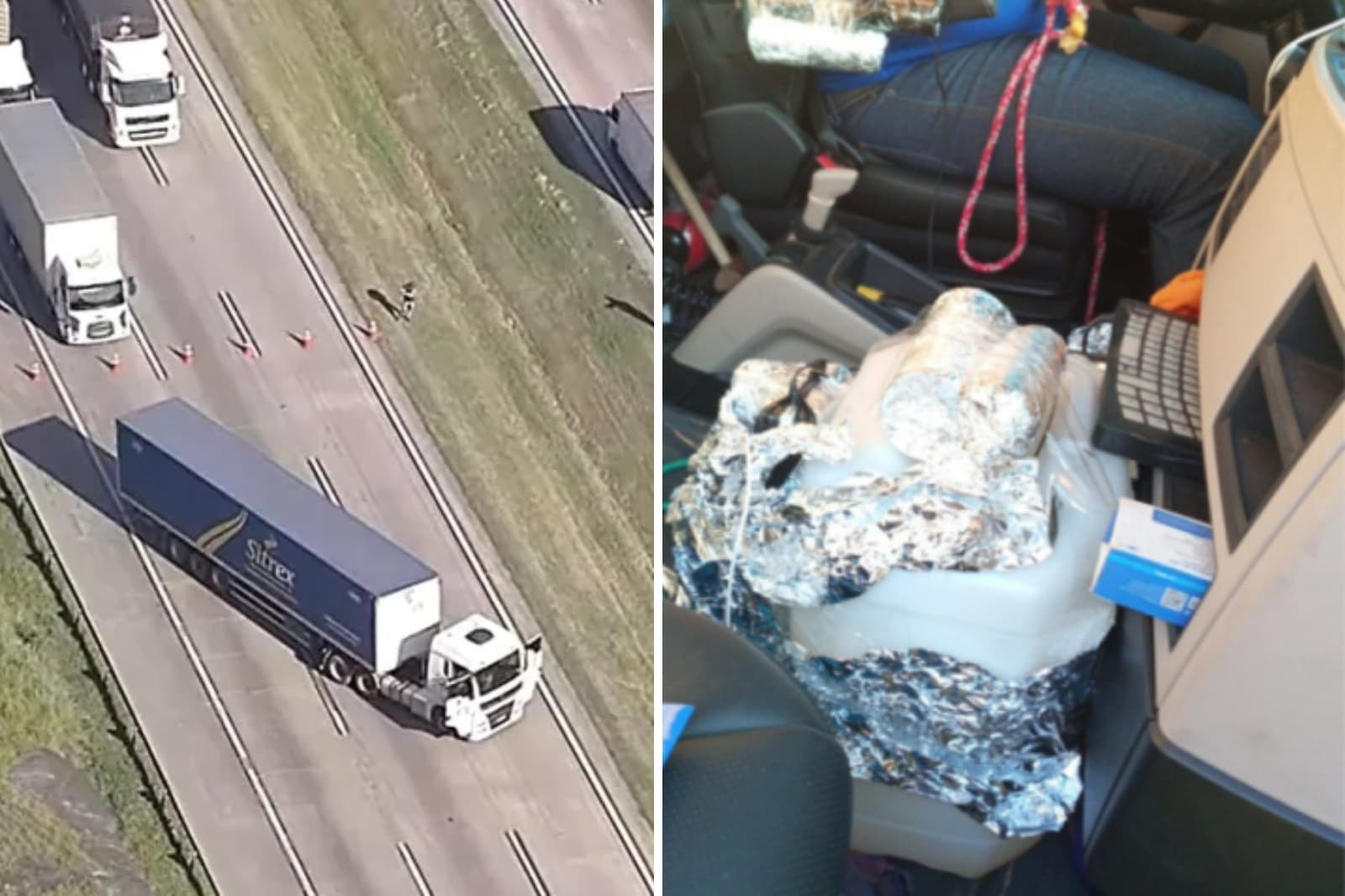 Caminhão com suspeita de bomba e relato de sequestro interditam trecho do Rodoanel no interior de SP